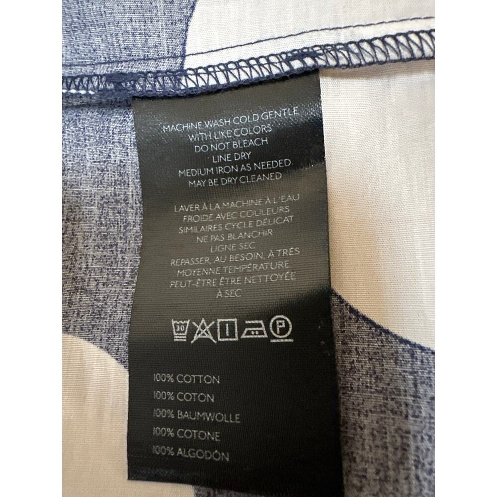 Anthropologie Somerset Poplin Halter Maxi Dress NWT XL Navy White Polka Dot - Picture 11 of 12